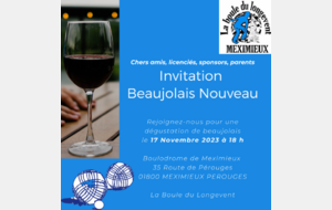 DEGUSTATION BEAUJOLAIS