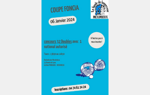 COUPE FONCIA - 06/01/2024