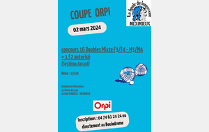 COUPE ORPI - 02/03/2024