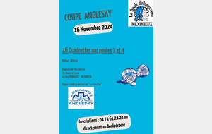 COUPE ANGLESKY - 16/11/2024