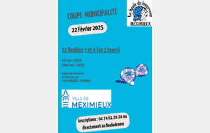 COUPE MUNICIPALITE MEXIMIEUX