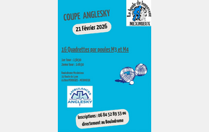 COUPE ANGLESKI : 16 QUADRETTES 