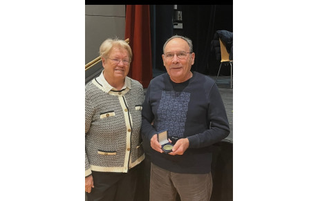 AG COMITÉ 01 : MICHEL VILLARDIER A L'HONNEUR